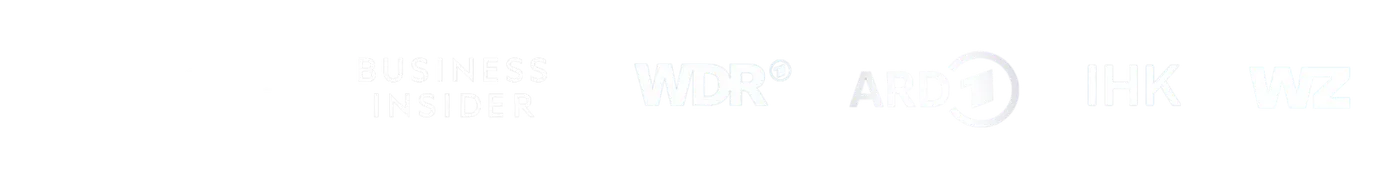 Forbes, Business Insider, WDR, ARD, IHK